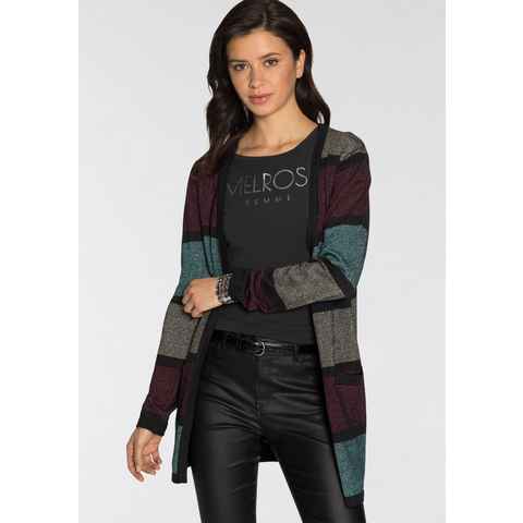 Melrose Cardigan aus weichem Glitzergarn