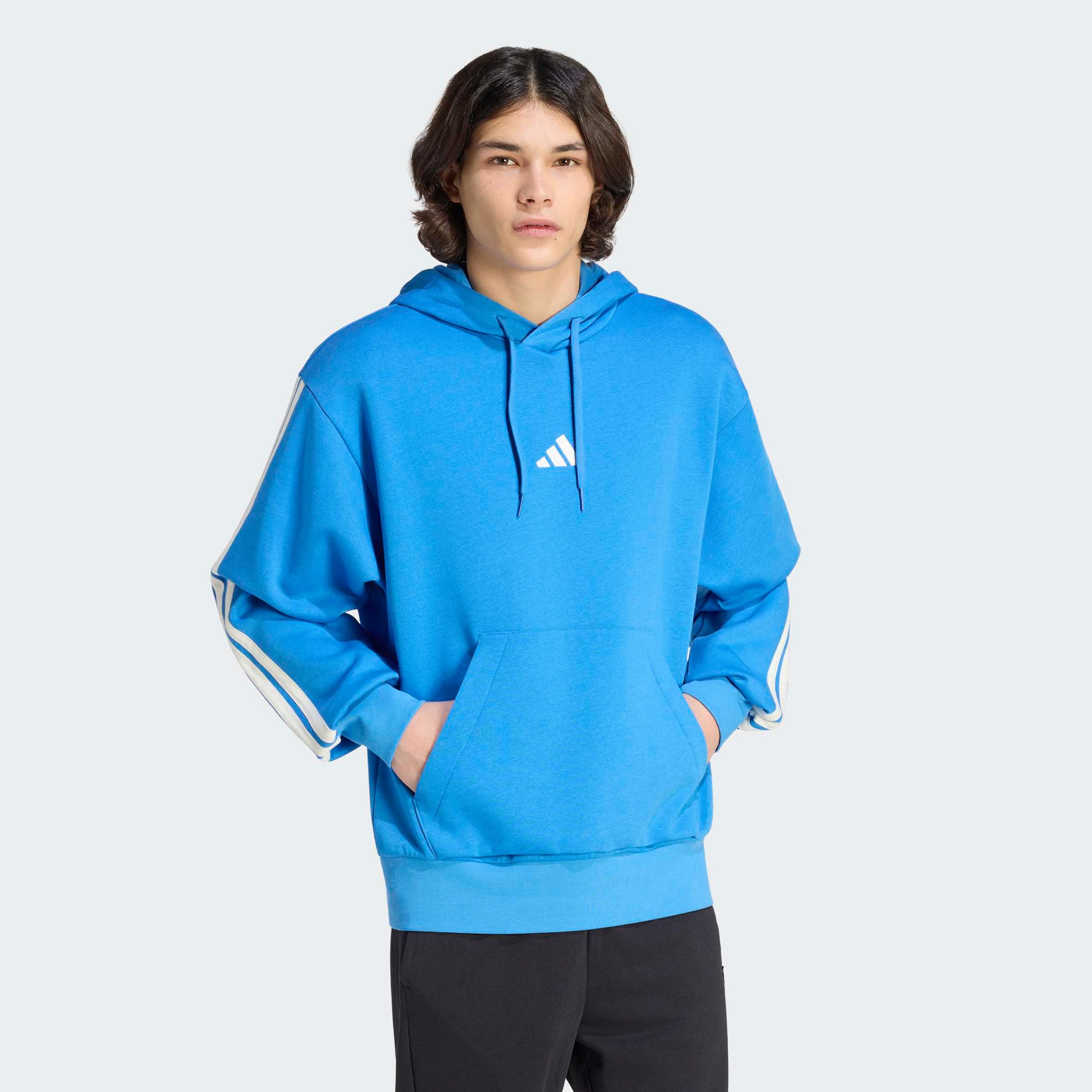 adidas Sportswear Kapuzensweatshirt ESSENTIALS 3-STREIFEN HOODIE günstig online kaufen