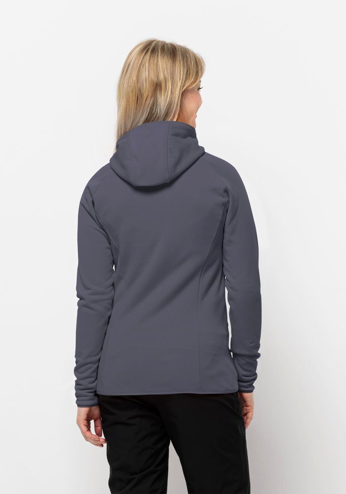 Jack Wolfskin Fleecejacke "BAISELBERG HOODED FZ W" mit Kapuze günstig online kaufen