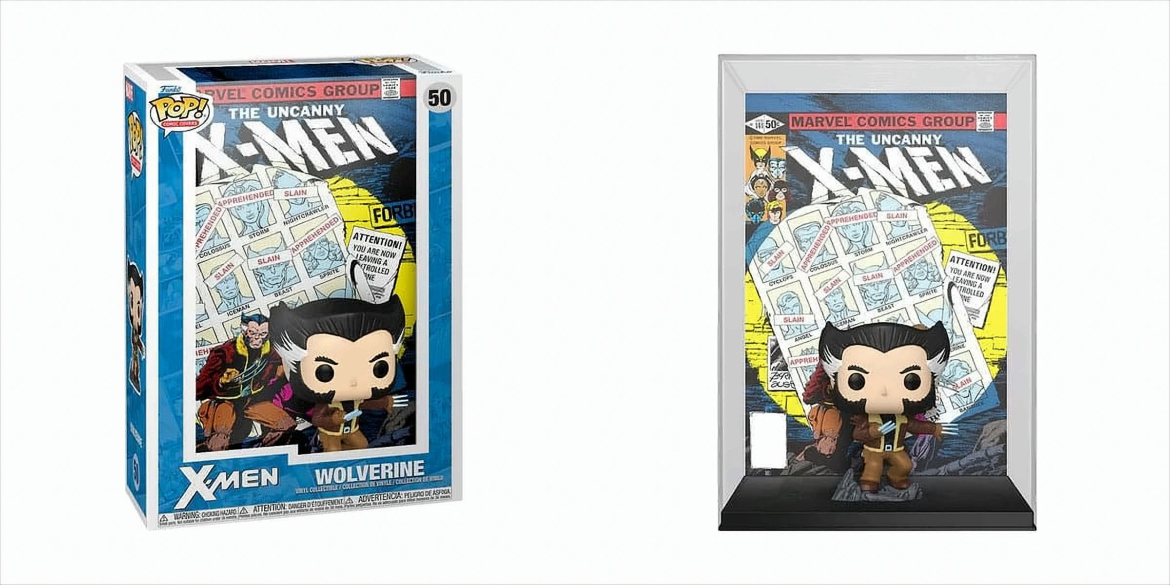 Spielfigur POP - Comic Cover - Marvel X-Men Wolverine (1981)