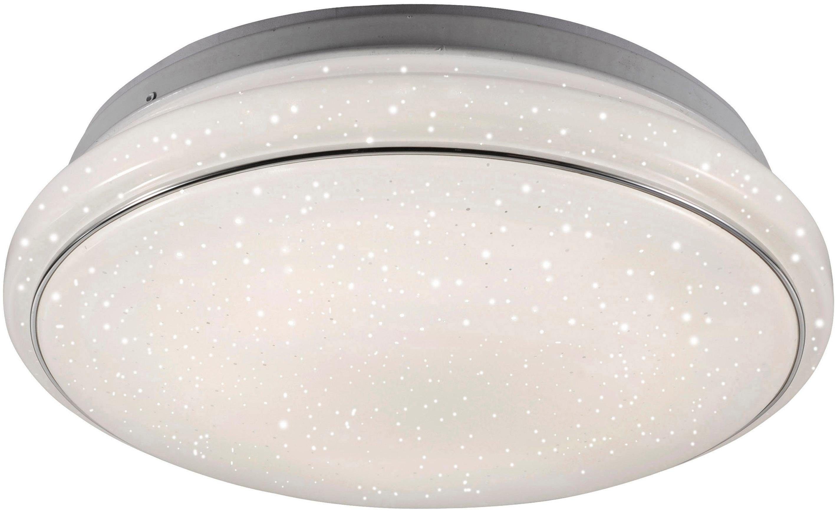 JUST LIGHT Deckenleuchte JUPITER, Dimmfunktion, Memoryfunktion, mehrere Helligkeitsstufen, LED fest integriert, Neutralweiß, Tageslichtweiß, Warmweiß, 3-Stufen CCT - Farbtemperaturregelung (3000K/4000K/5000K)