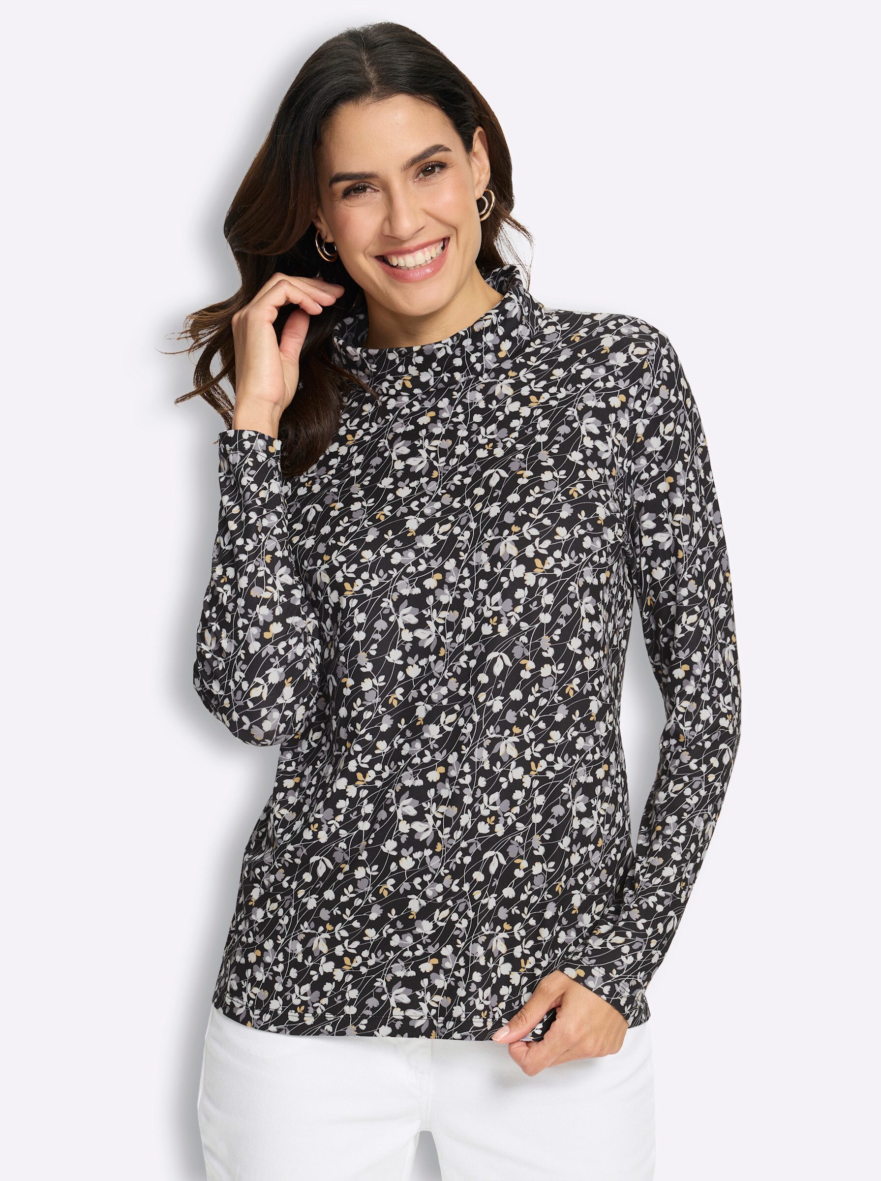 Witt Sweater Rollkragen-Shirt Langarm