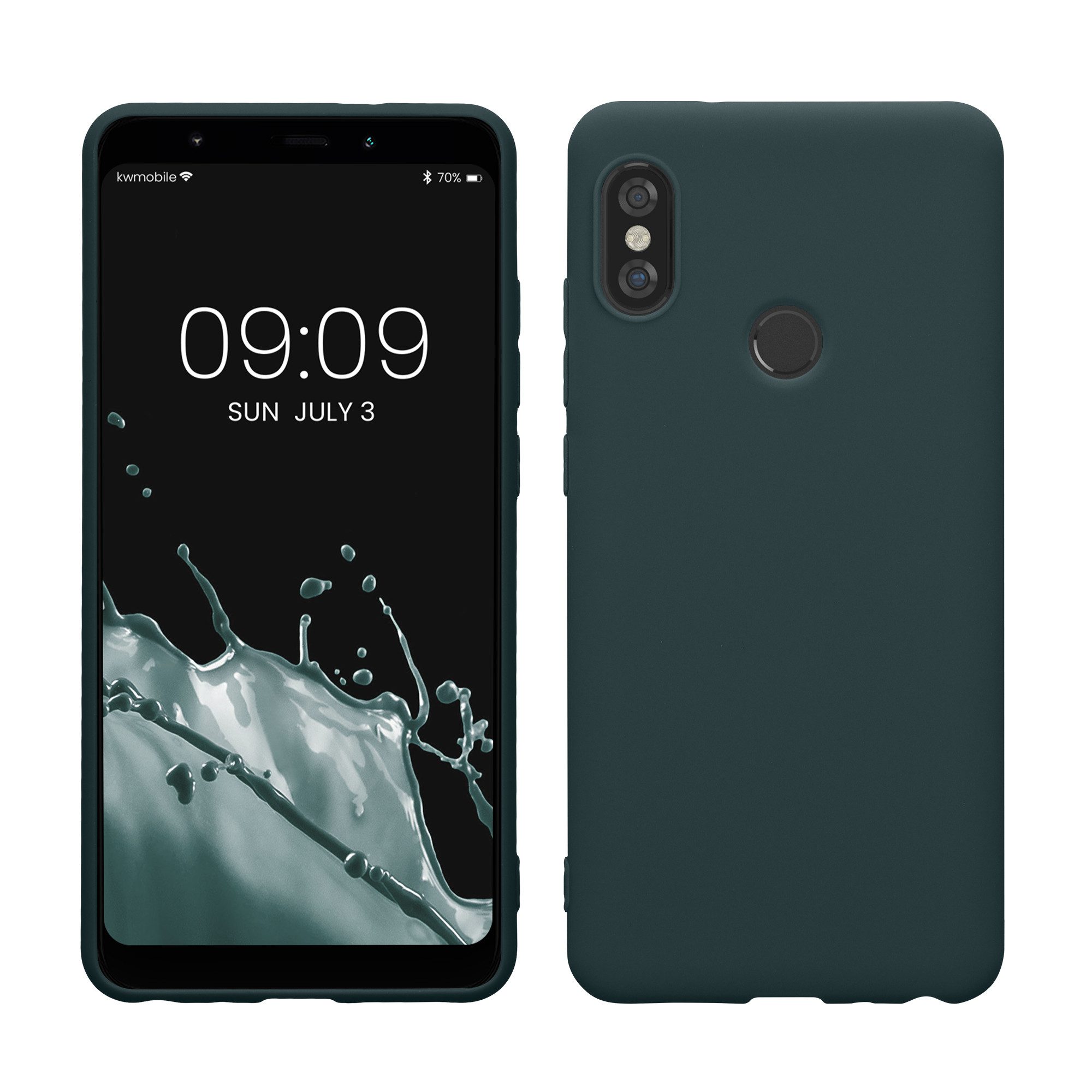 kwmobile Handyhülle Hülle für Xiaomi Redmi Note 5 (Global Version) / Note 5 Pro, Hülle Silikon - Soft Handyhülle - Handy Case Cover
