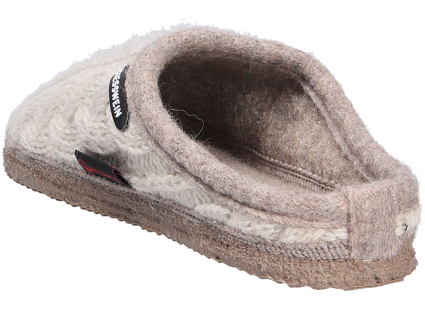 Giesswein Giesswein Damen Hüttenschuhe beige Größe Hausschuh