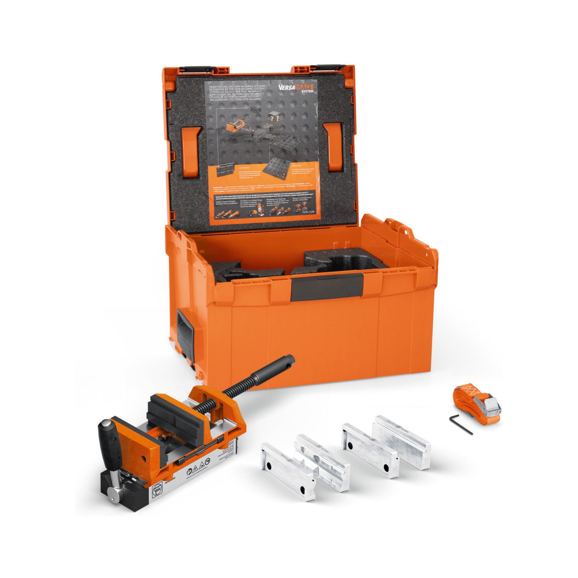 Fein Schraubstock Fein Magnetschraubstock mit Backenbreite von 100 mm, VersaMAG Schraubs