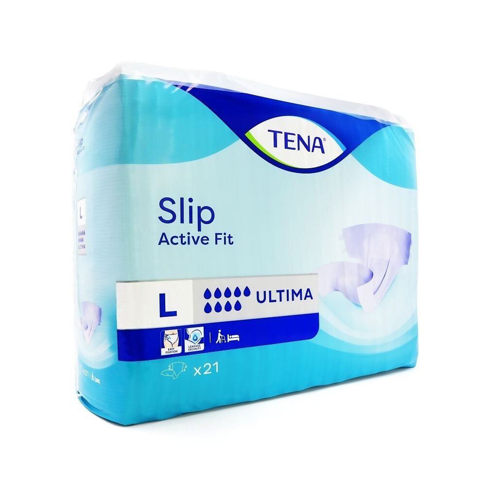 TENA Windeln Slip Active Fit Ultima Large - Packung mit 21 Stück 1 PZN 732254079579