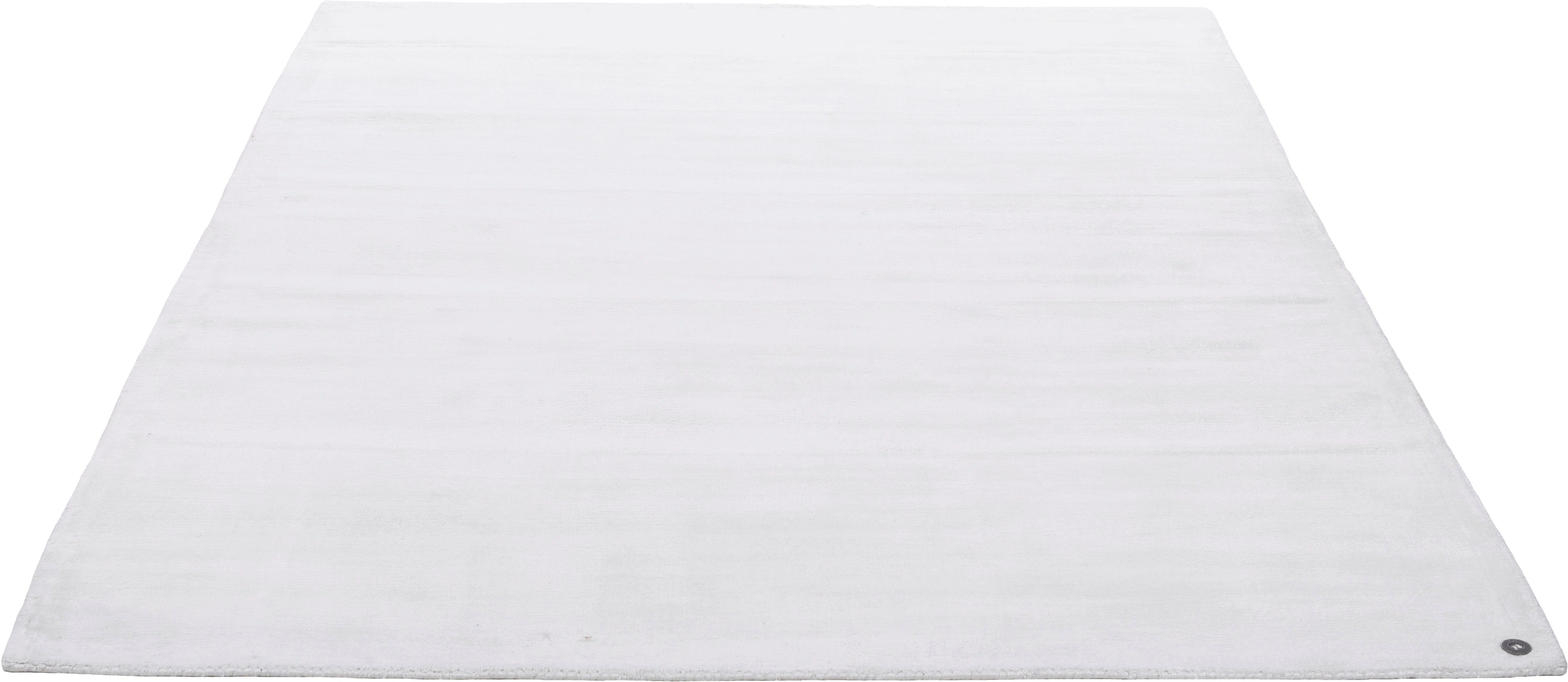 Teppich »Shine uni«, TOM TAILOR, rechteckig, Höhe 8 mm, Handweb Teppich, 100% Viskose, handgewebt, mit elegantem Schimmer, Wohnzimmer-Otto