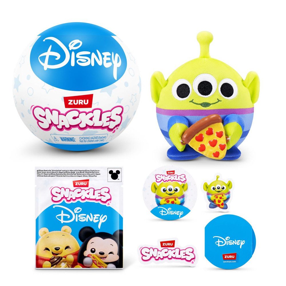 ZURU Spielfigur Snackles - Disney - Plüschfigur S1 - 1 Stück günstig online kaufen