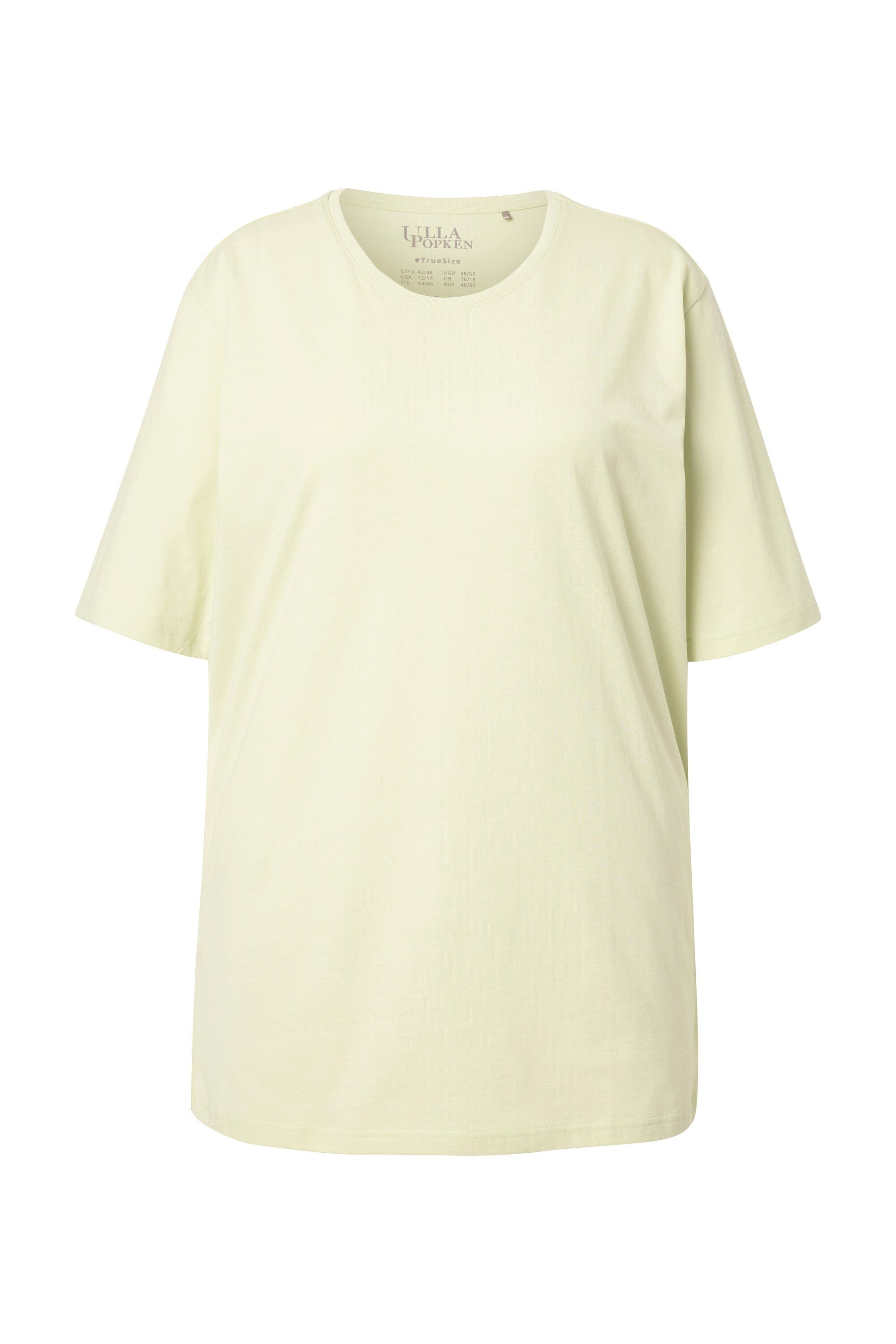 Ulla Popken T-Shirt T-Shirt Rundhalsausschnitt Relaxed günstig online kaufen