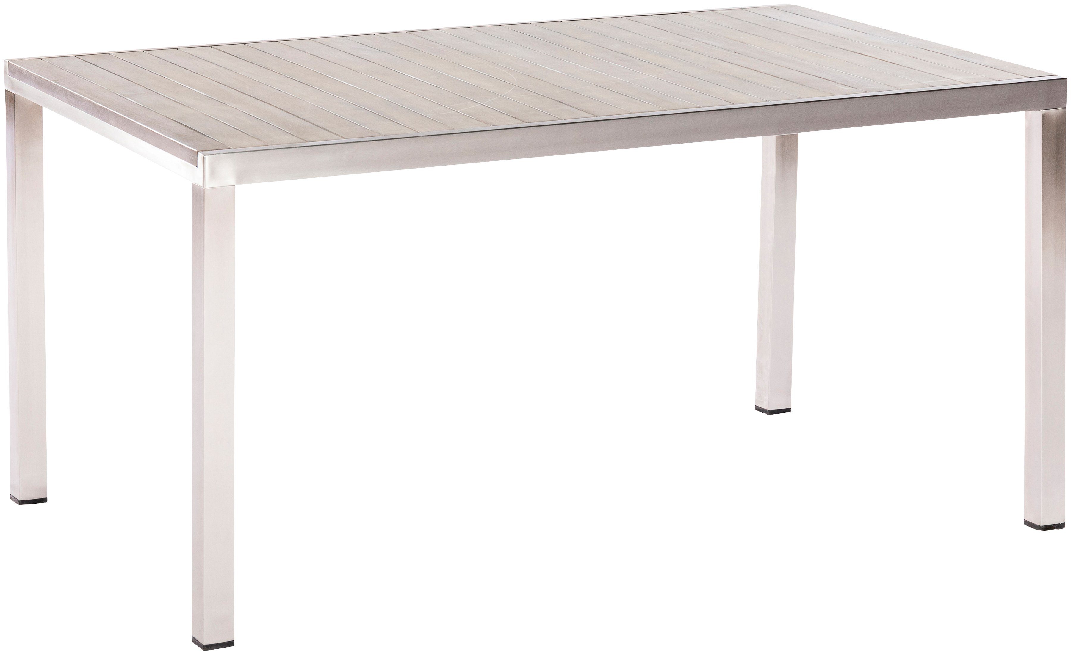 MERXX Gartentisch »San Severo«, Edelstahl/Akazie, 150x80 cm online