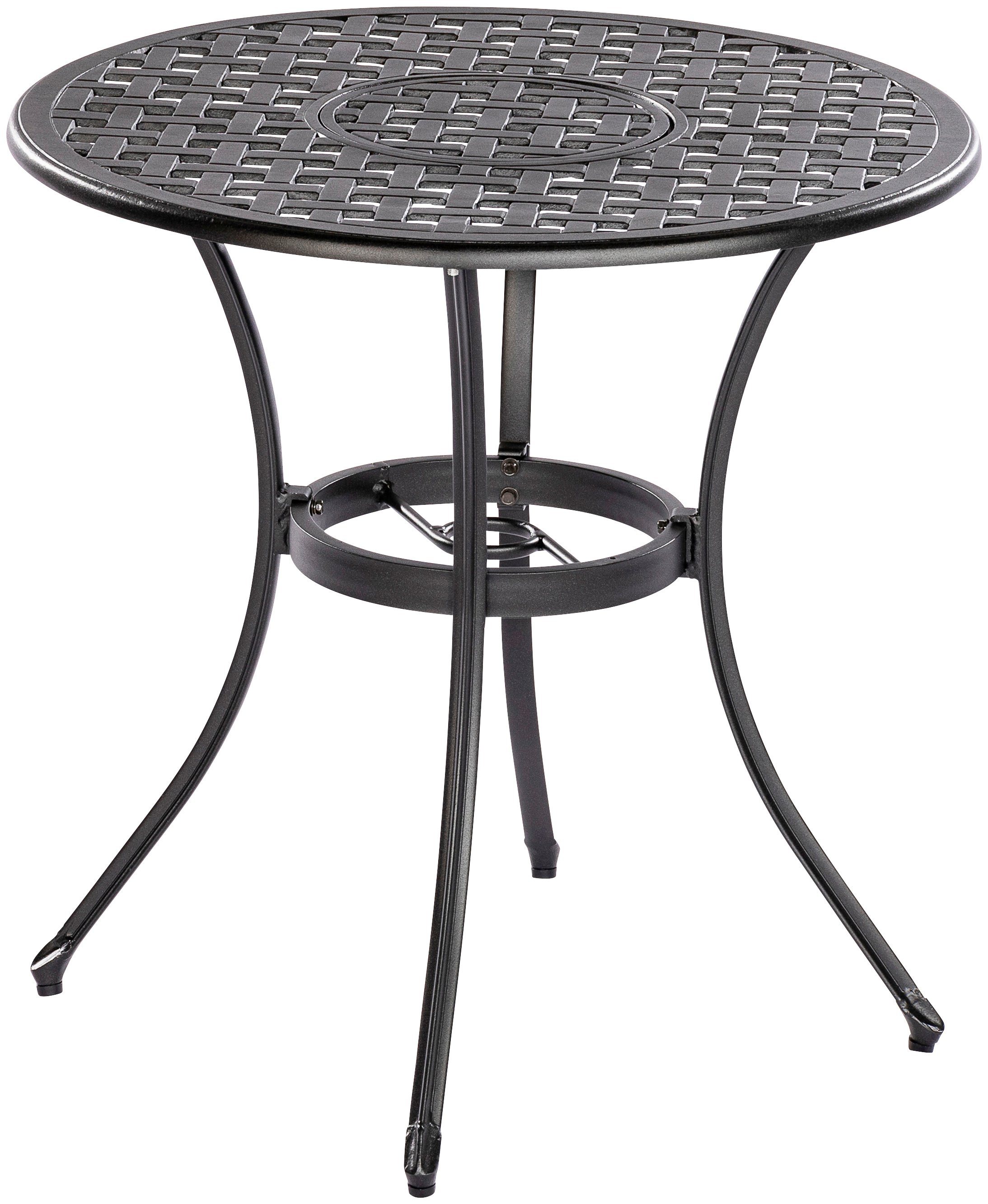 Gartentisch »Rhodos«, Aluminiumguss, Ø 70 cm Gartentisch »Rhodos«, Aluminiumguss, Ø 70 cm