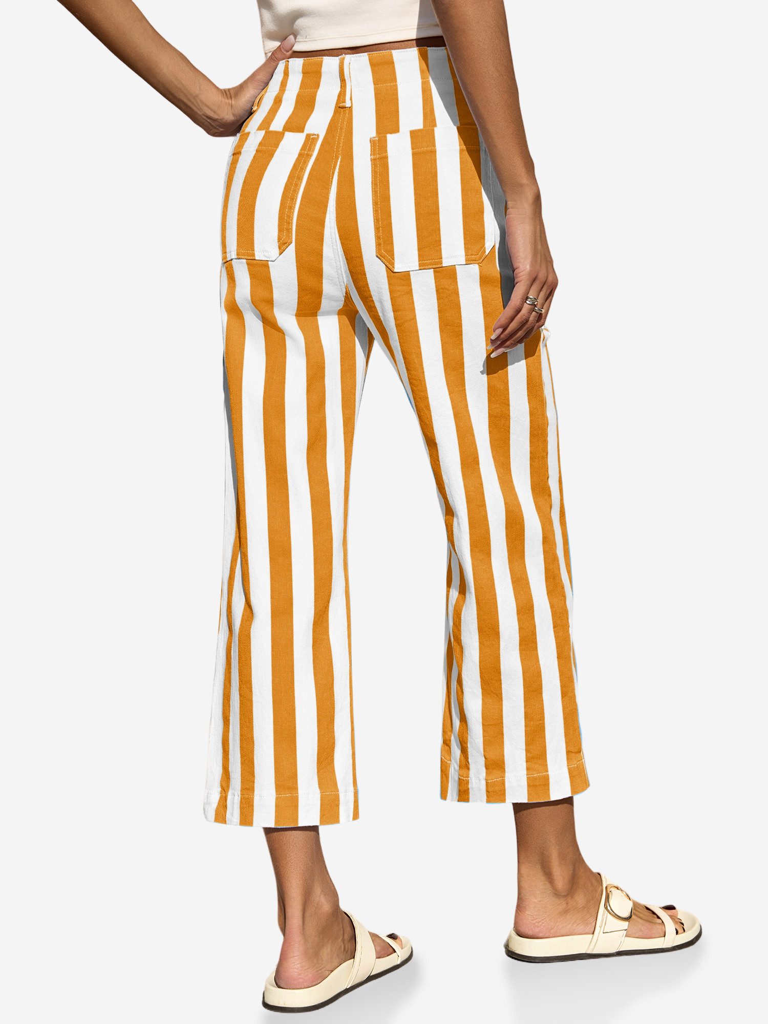 Imily Bela 7/8-Jeans Damen High Waisted Stretched Jeans (Packung, 1-tlg., 1 günstig online kaufen