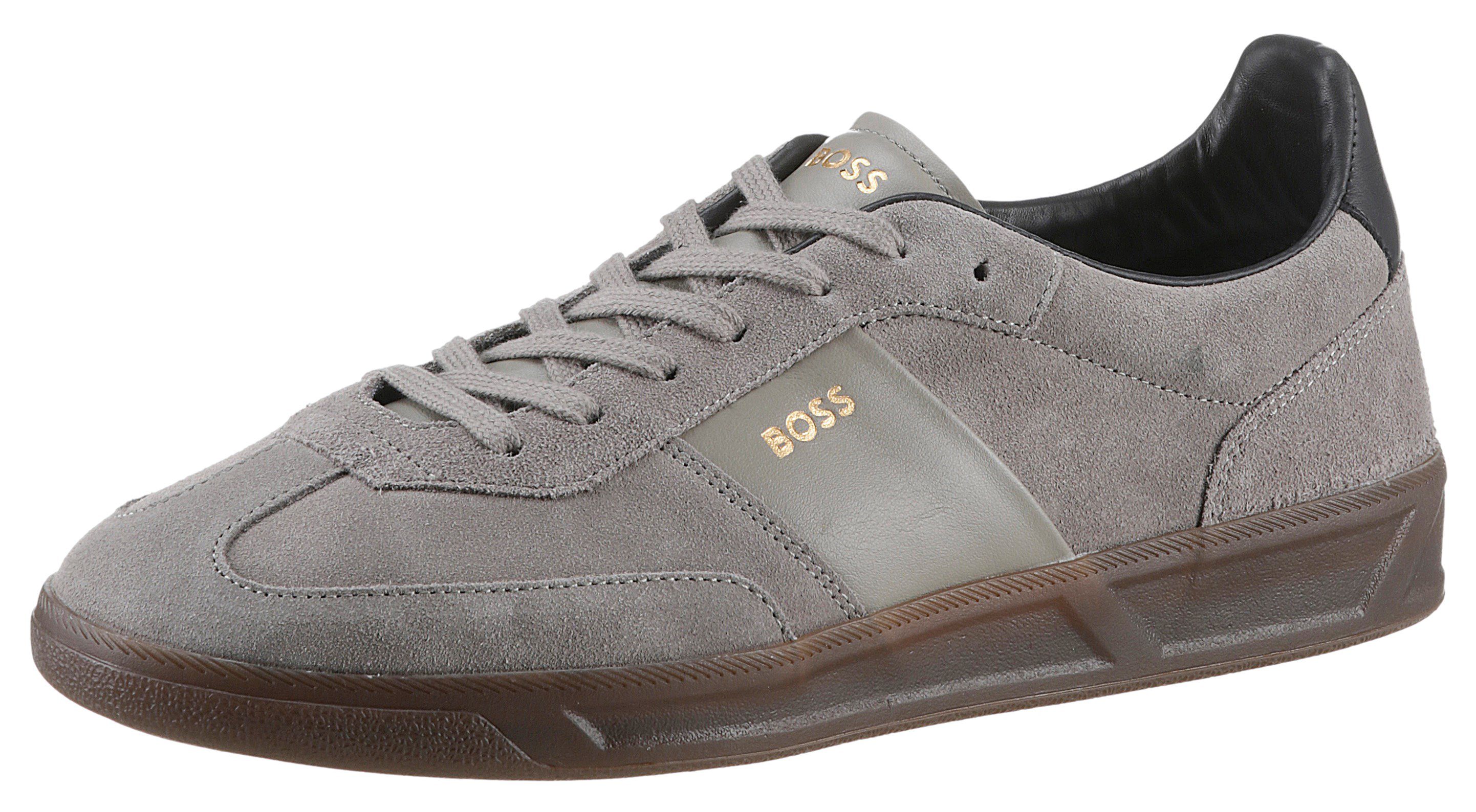 BOSS Brandon_tenn Sneaker mit Kontrastdetails, Freizeitschuh, günstig online kaufen