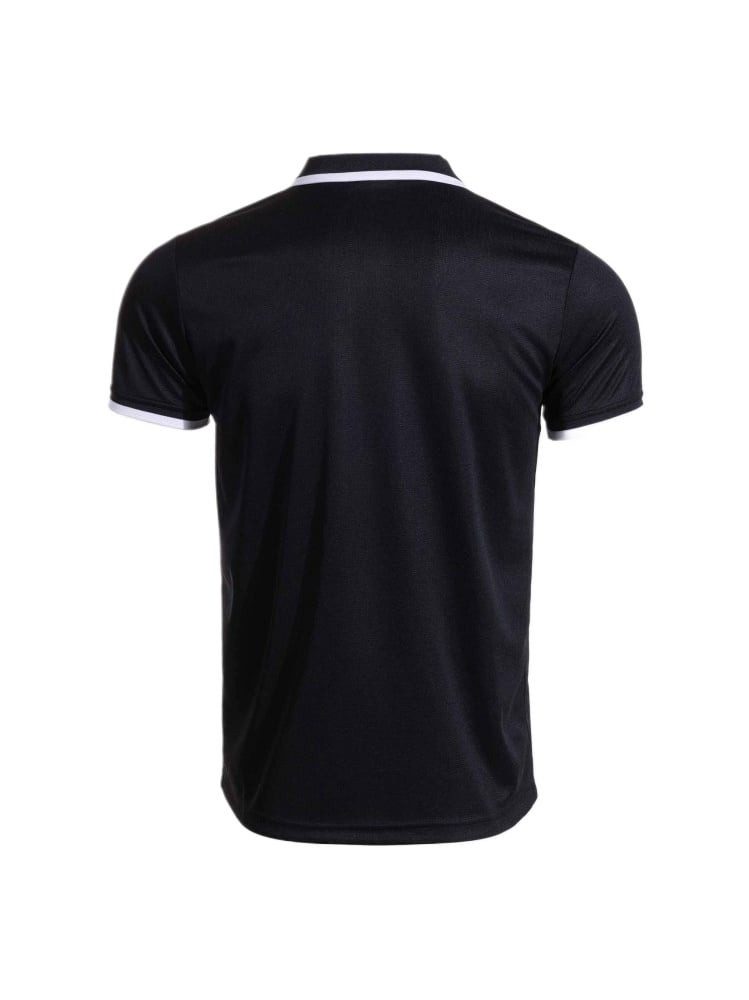 Joma Poloshirt Combi Premium (komfortable Passform, atmungsaktiv) schwarz/weiss