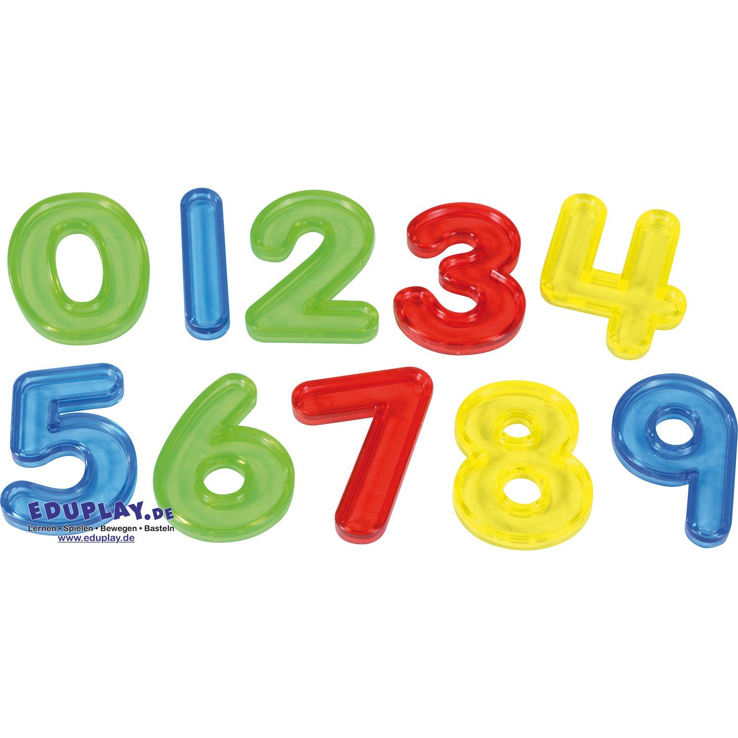 EDUPLAY Lernspielzeug Transparente Zahlen günstig online kaufen