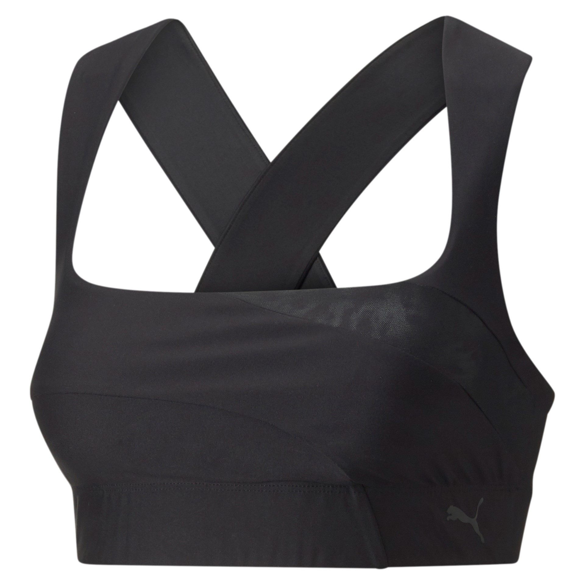 Sport-BH Puma Damen Sport BH Mid Impact Safari Glam Bra 522240