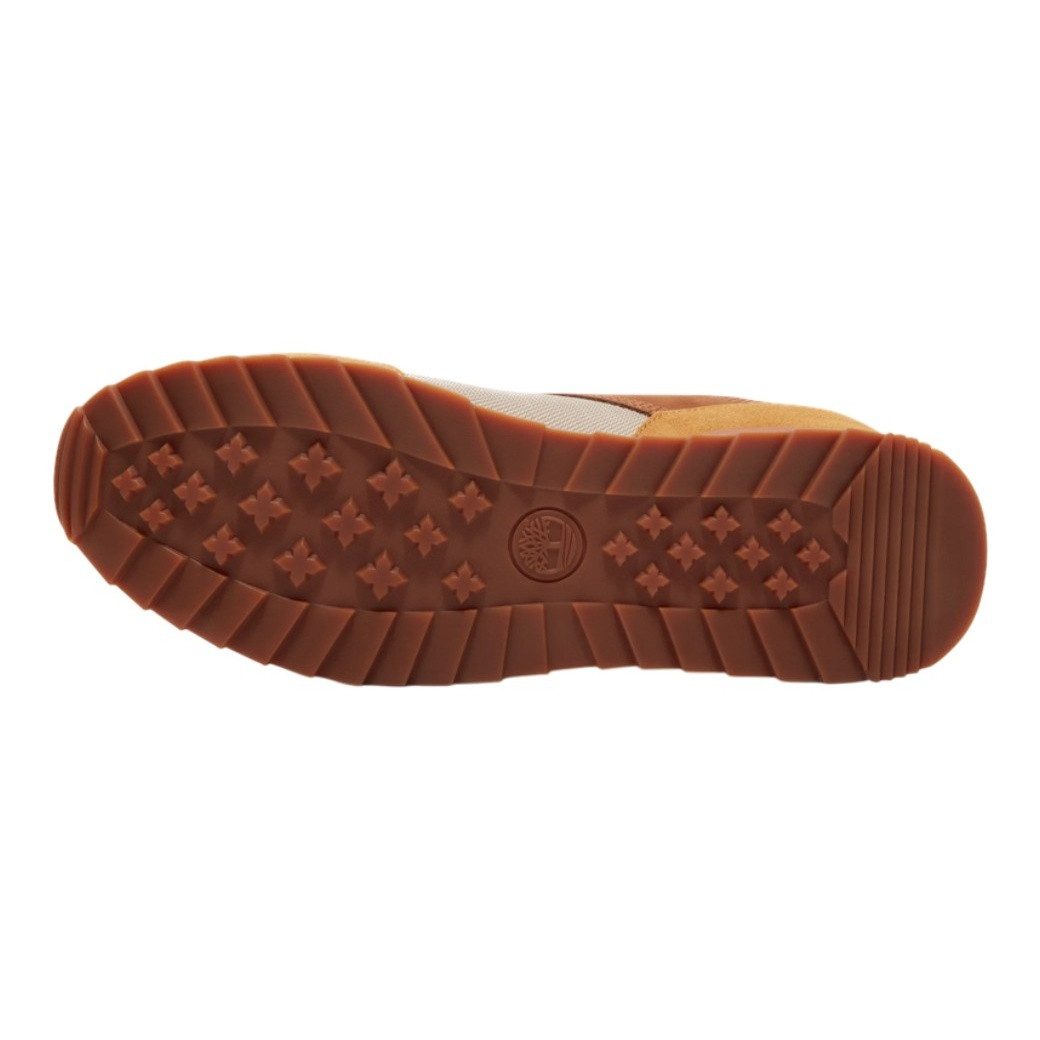 Timberland Scout Heights (Premium Leder) braun/beige Herren Sneaker