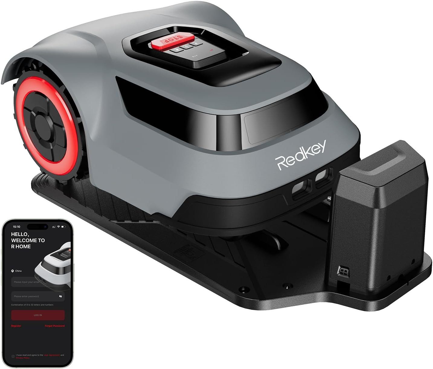 Redkey Rasenmähroboter MGC500 Akku Rasenroboter Kabelbruch günstig online kaufen