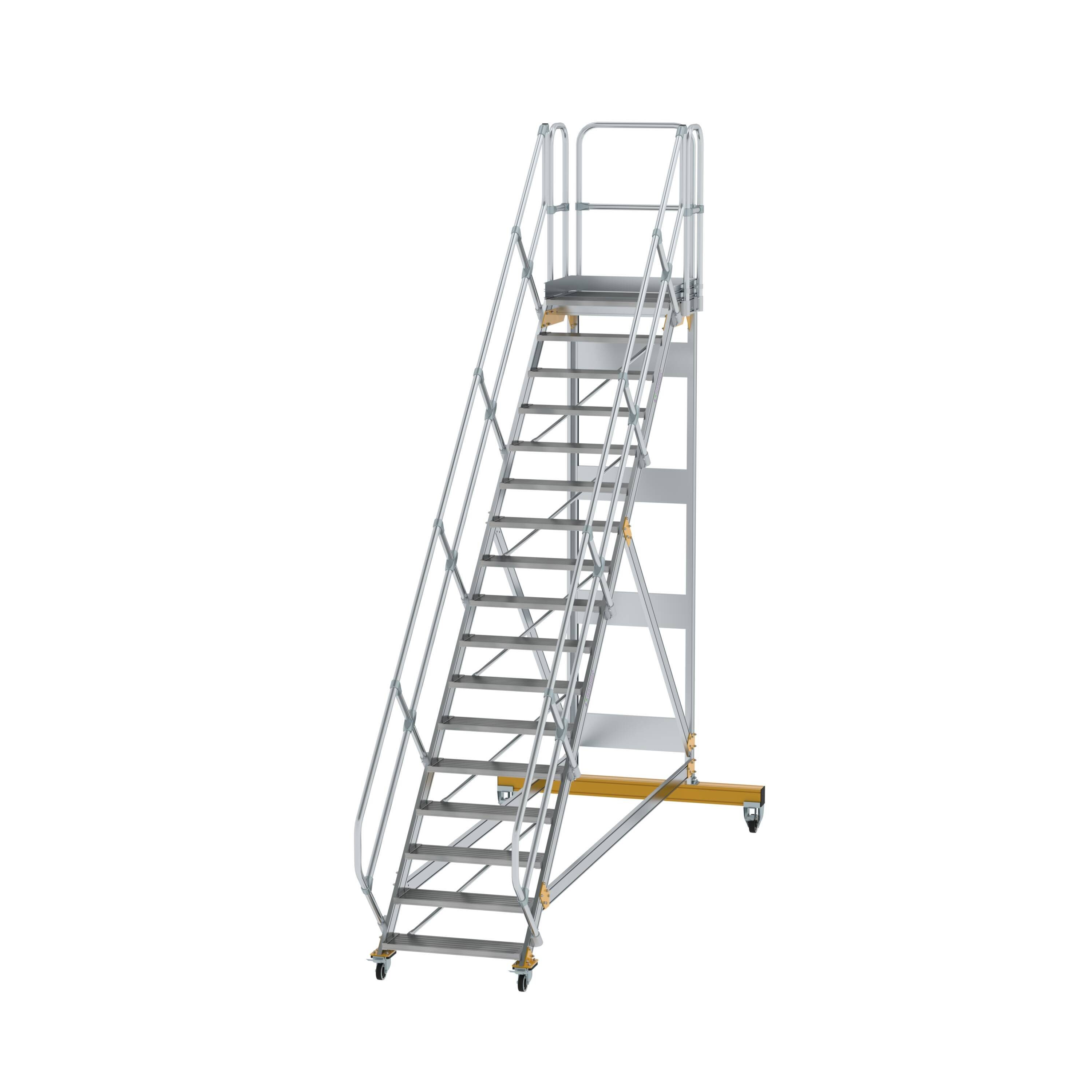 munk-arbeitsplattform-plattformtreppe-45-fahrbar-stufenbreite-800-mm