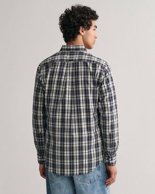 Gant Langarmhemd Herren Hemd ARCHIVE POPLIN PLAID SHIRT Regular Fit (1-tlg)