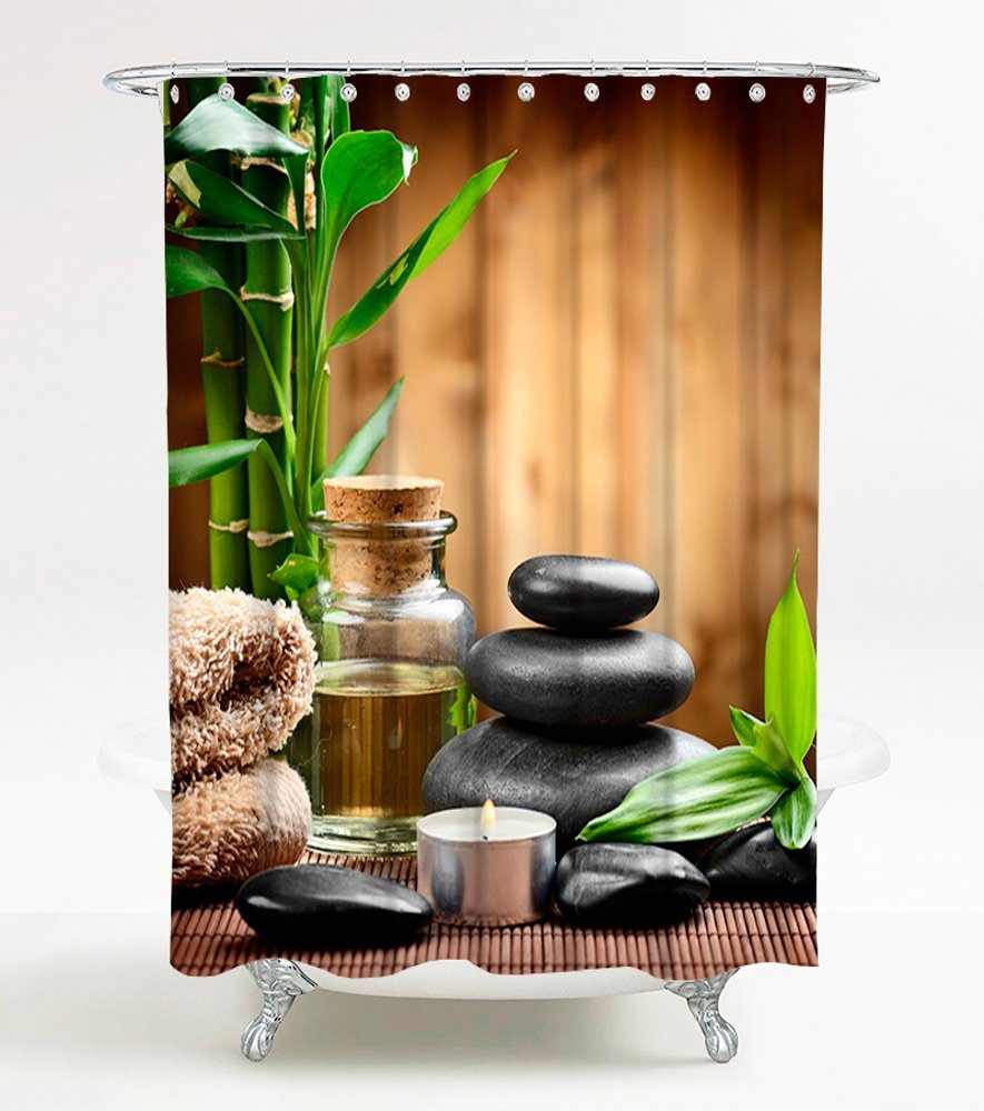 Sanilo Duschvorhang Spa Breite 180 cm, Höhe 200 cm