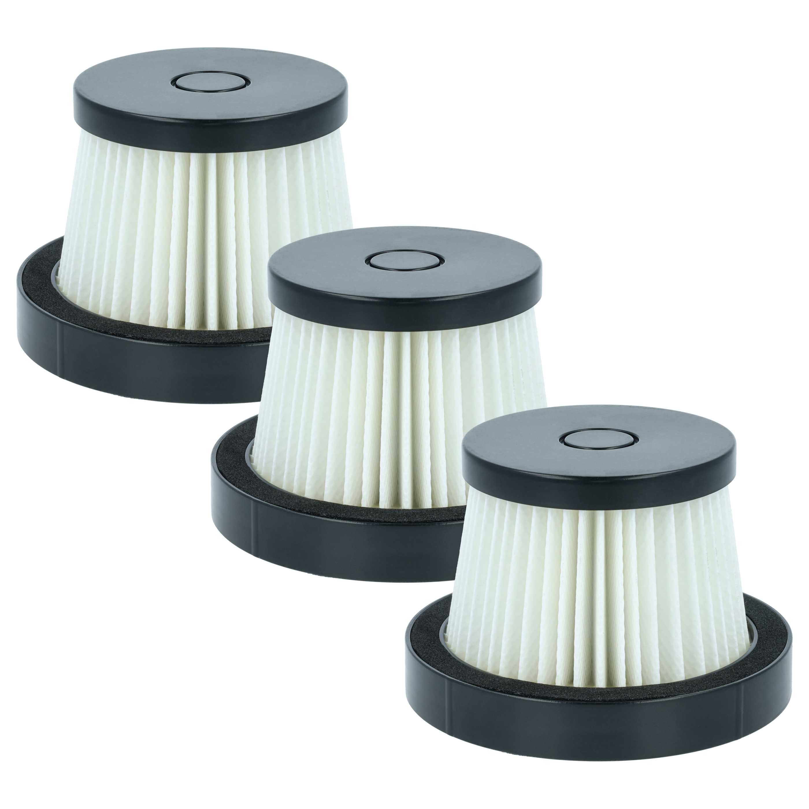 vhbw Staubfilter passend für BuTure JR700, JR400 Staubsauger / Handstaubsauger, Zubehör für BuTure JR700 JR400