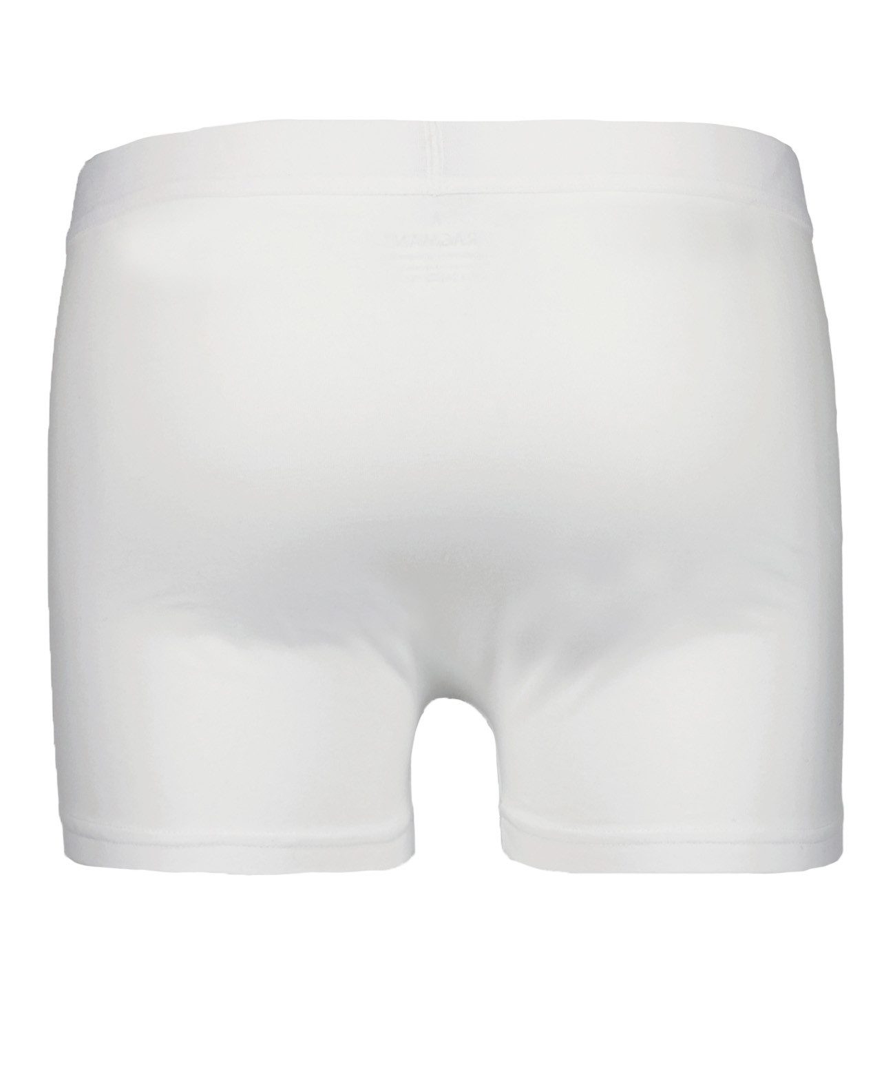 RAGMAN Boxershorts RAGMAN Underwear Herren Shorts Doppelpack PIMA Stretch Weiß