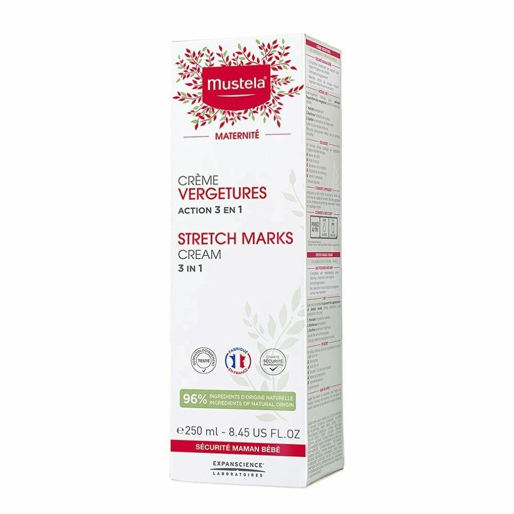 Mustela Körperpflegemittel Anti-Strias Körpercreme 1667809 3 in 1 (250ml)
