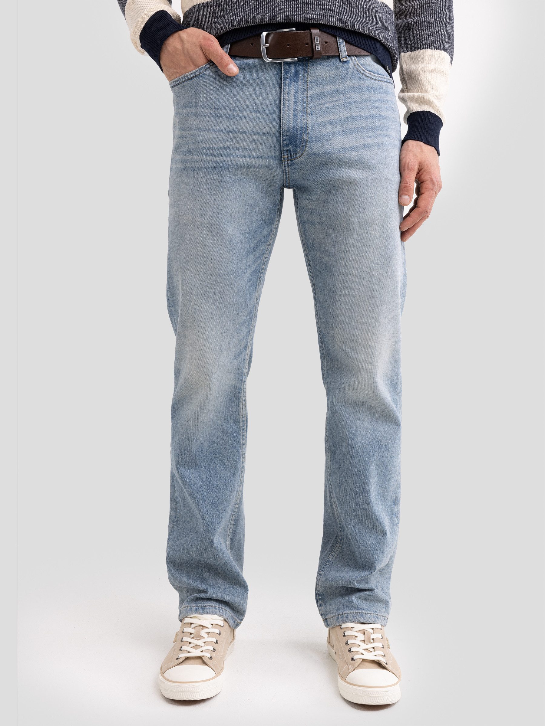 BIG STAR Straight-Jeans COLT hohe Leibhöhe günstig online kaufen