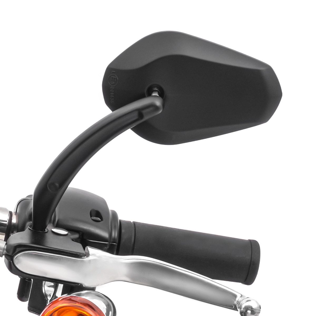 Craftride Motorradspiegel Motorrad Spiegel mit E-Prüfzeichen HDE2 kompatibel mit Harley-Davidson