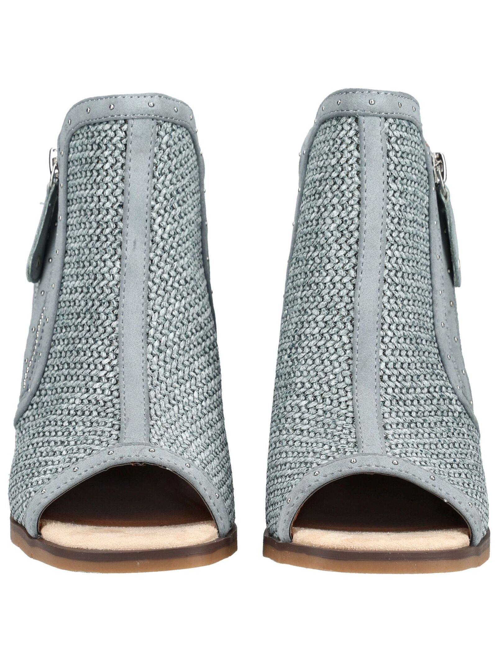 Mustang Shoes Mustang Shoes Sandalen Lederimitat/Textil High-Heel-Sandalette