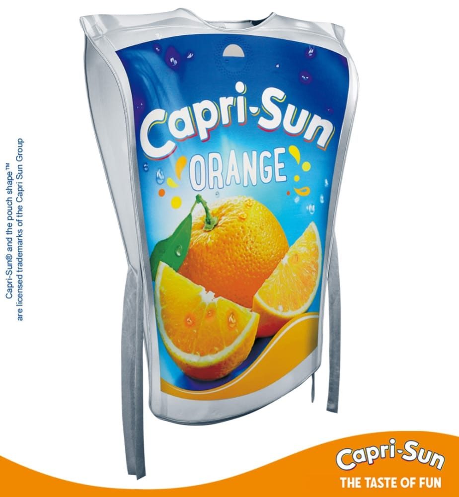 Fries Kostüm Capri Sun Kostüm