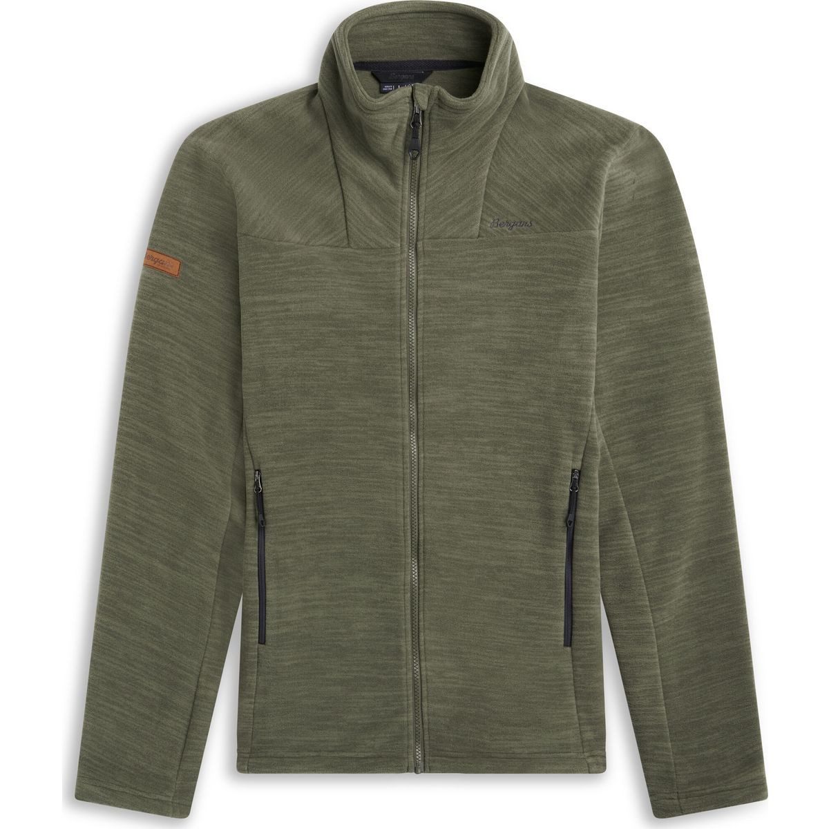 Bergans Fleecejacke Hareid Fleece Jacket Men Nachhaltige, warme und atmungsaktive Fleecejacke aus recyceltem