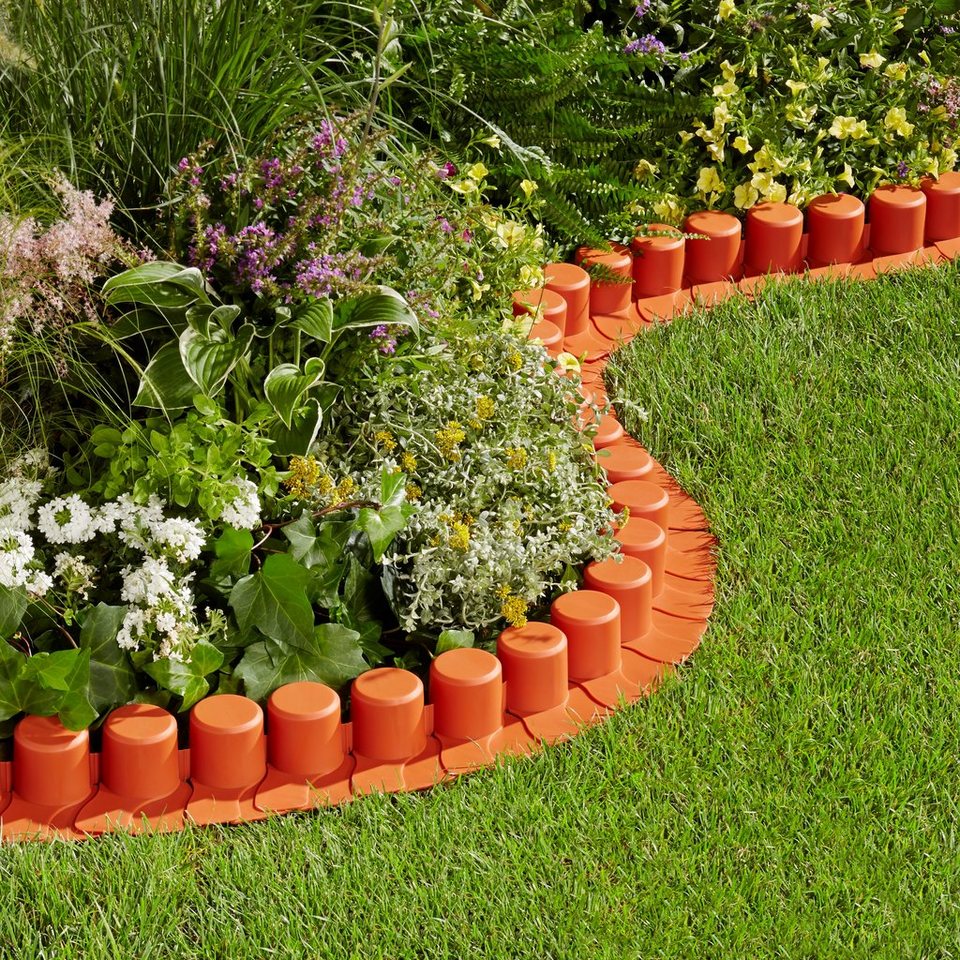 Set Rasenkante »Flexible Lawn Edging«, LxH 440x6/18 cm