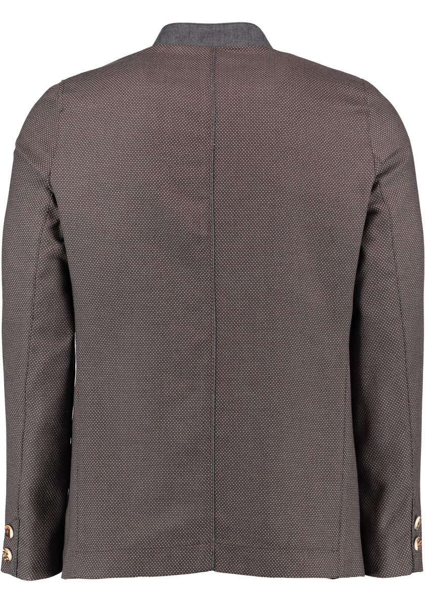 OS Trachten Trachtenjanker Zoluna Regular Fit, 1/1-Arm, Stehkragen, Knopfleiste, hochgeschlossen
