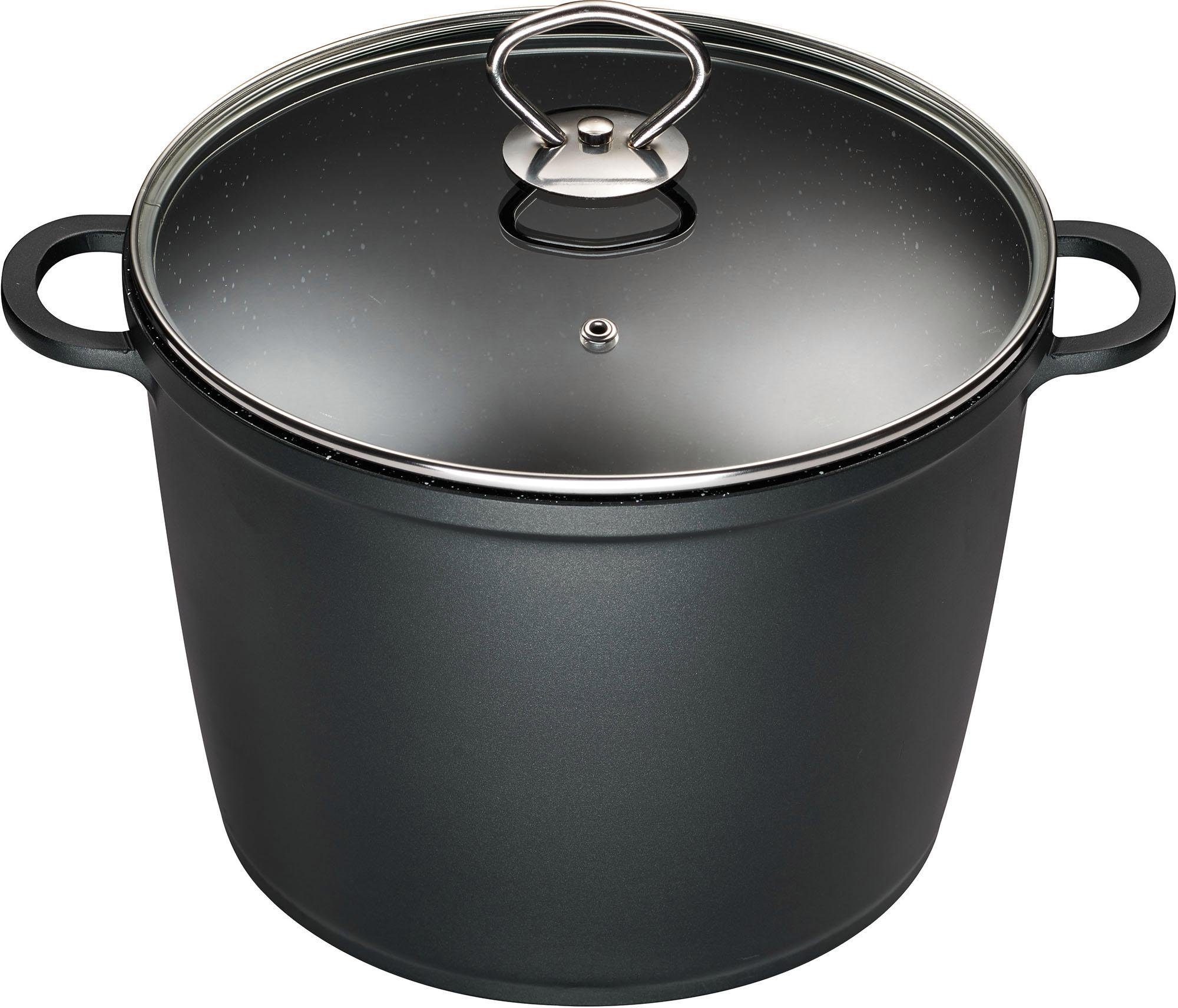 Image of KING Kochtopf »Black«, Aluminiumguss, (1-tlg), 24 cm, Induktion