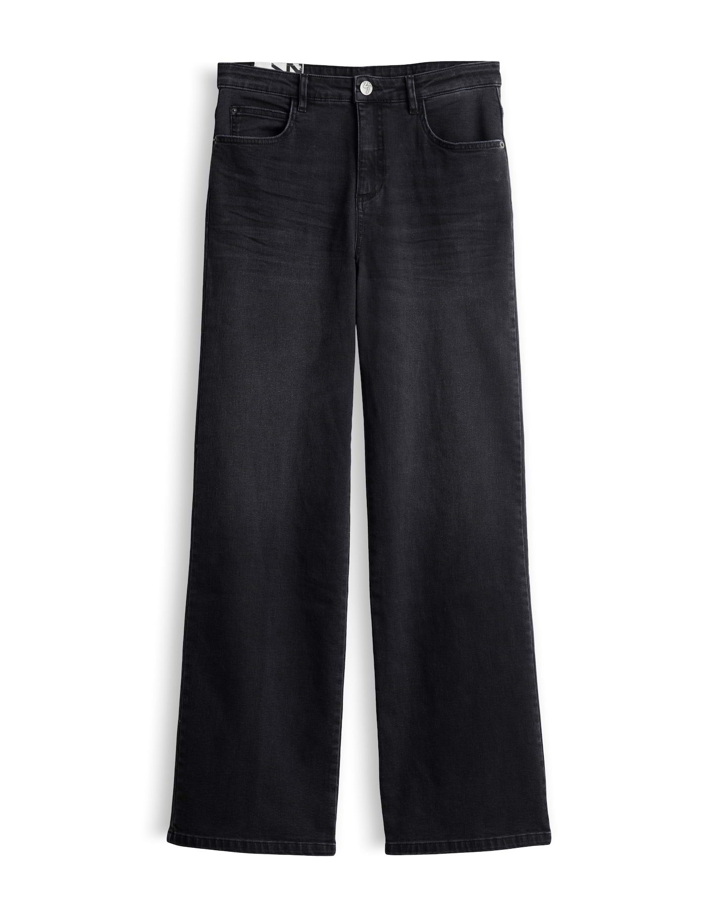 OPUS Weite Jeans MIVY Wide Leg Jeans mit Stretchanteil High Rise Vielseitig kombinierbar für casual Looks