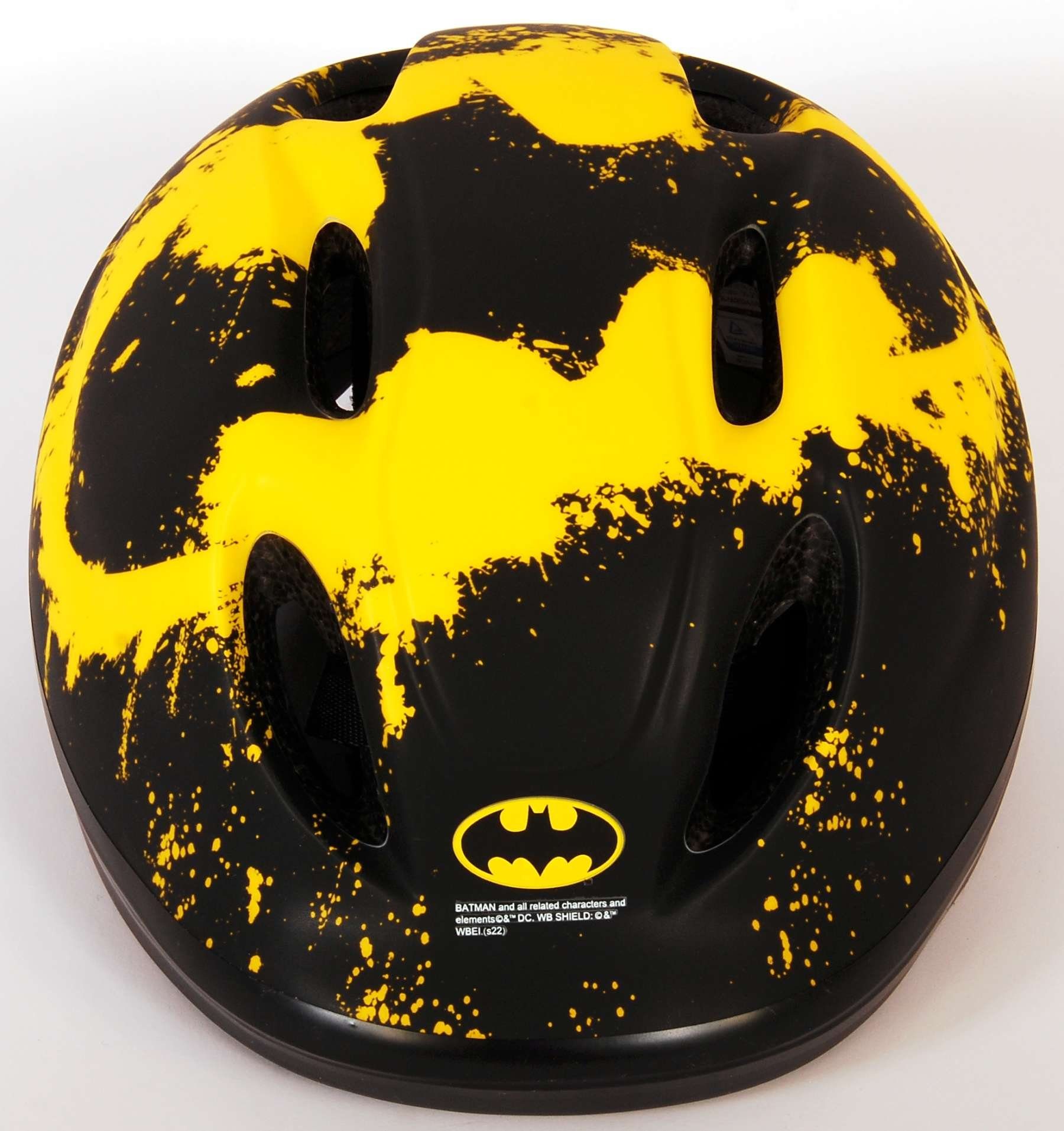 TPFSports Kinderfahrradhelm DC Batman Fahrrad / Skate Helm 52-56cm (Kinderhelm Freizeithelm 52-56cm Radhelm), verstellbarer Fahrradhelm Skaterhelm