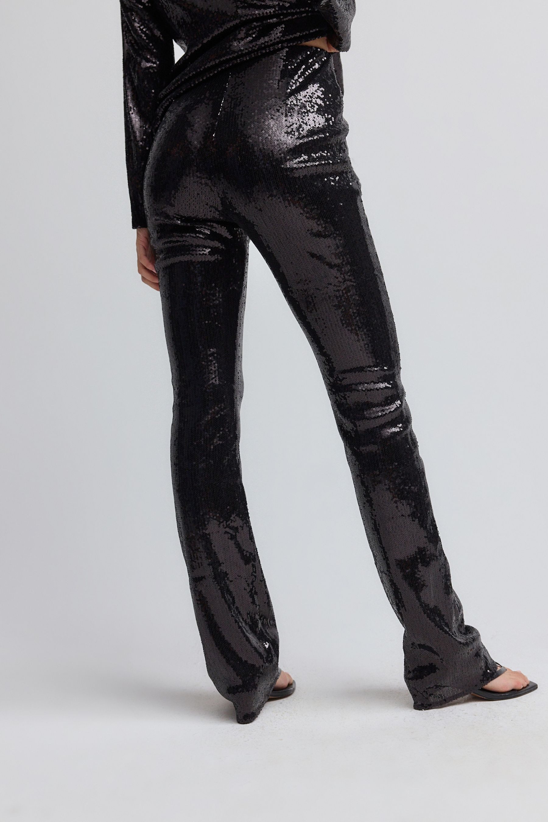 Next Anzughose Paillettenhose mit schmalem Bein (1-tlg) günstig online kaufen