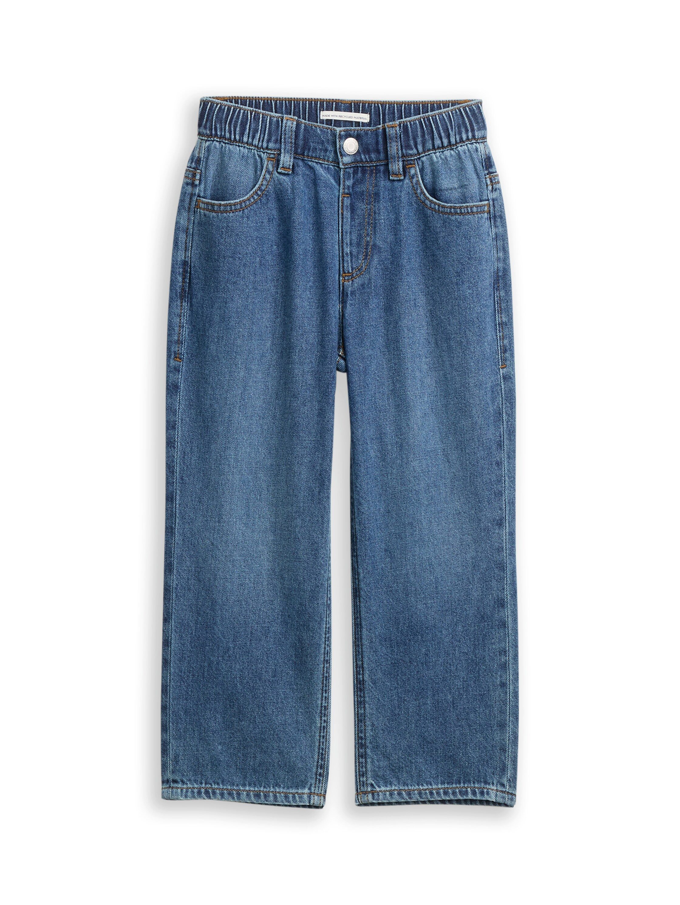 TOM TAILOR Weite Jeans mit Taschen