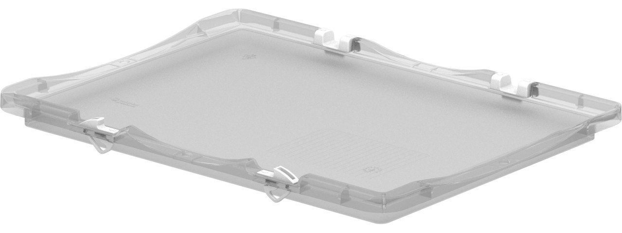 SURPLUS Aufbewahrungsbox Surplus Systems Scharnierdeckel für Eurobox 40 x