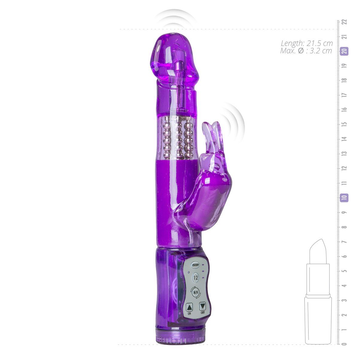in Rabbit-Vibrator - Easytoys Rabbit Vibe Collection Violett Vibrator
