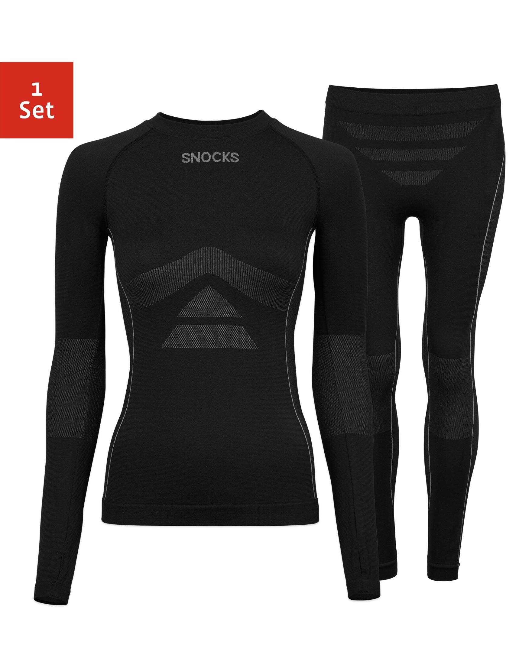 SNOCKS Funktionsunterhemd Thermo Set für Damen günstig online kaufen