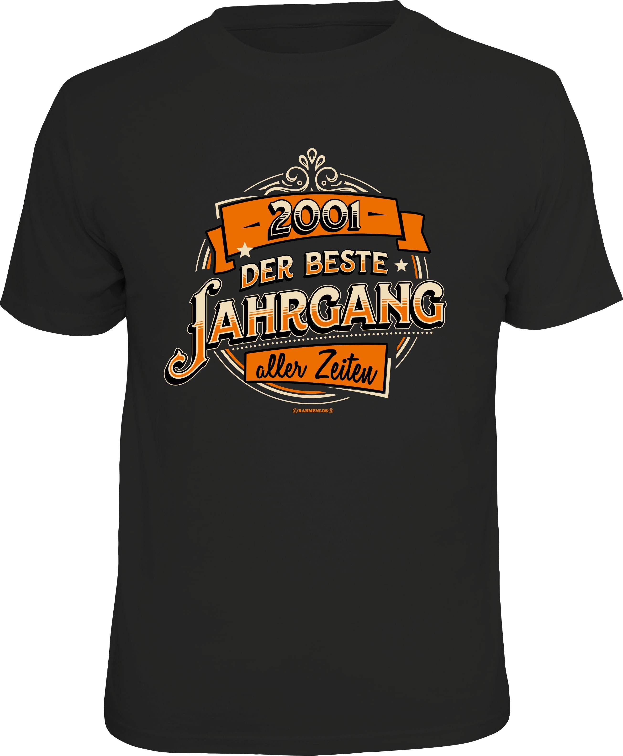 Rahmenlos TShirt zum 18. Geburtstag, Lustiger Aufdruck mit