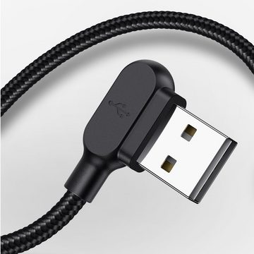 mcdodo LED 90 Grad Micro-USB M Ladekabel Winkel USB Kabel USB-Kabel, Standard-USB, USB Micro-B (50 cm)