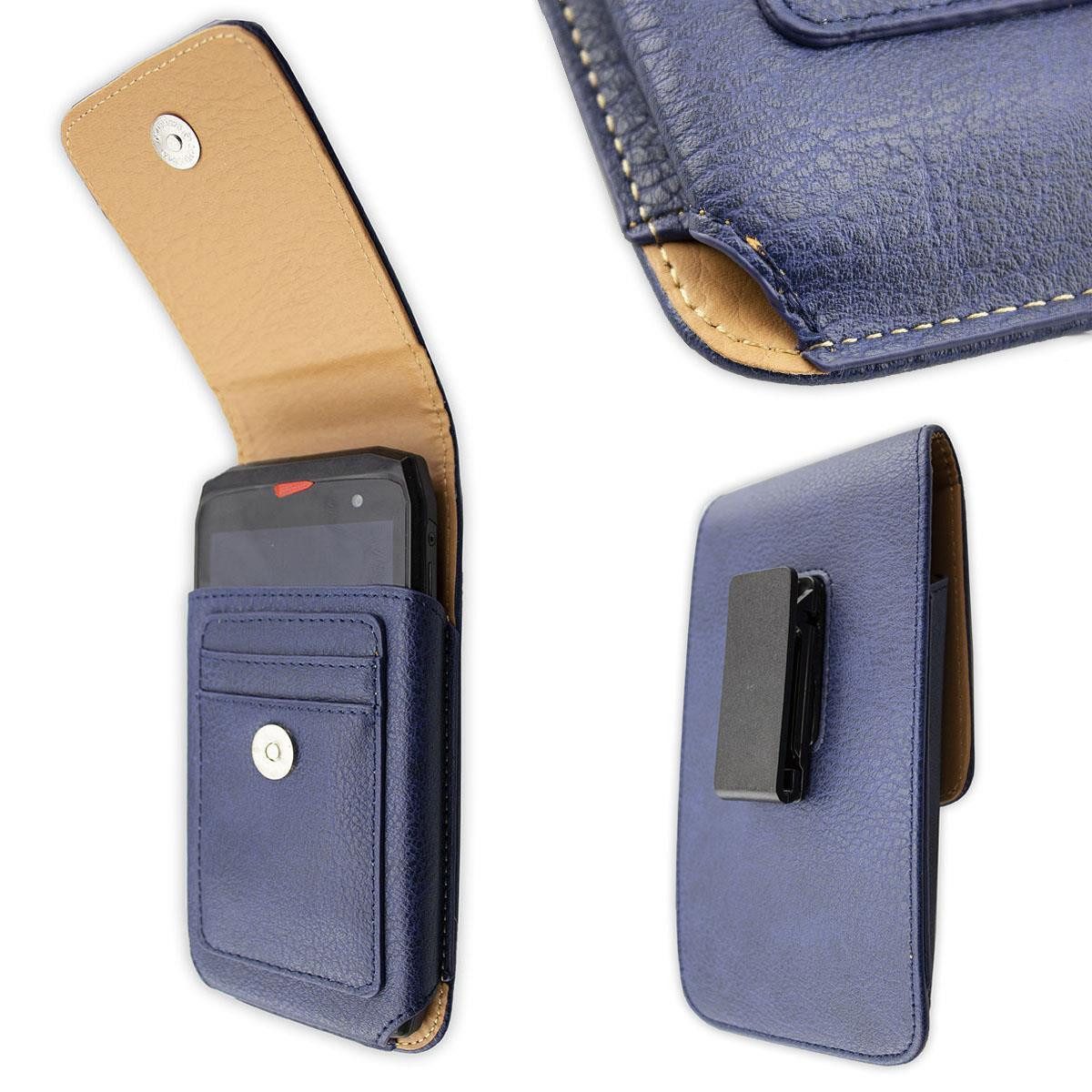 caseroxx Handytasche caseroxx Handytasche Outdoor Tasche für Gigaset GS270, blau (Einzelartikel, 1-tlg., Outdoor Tasche)