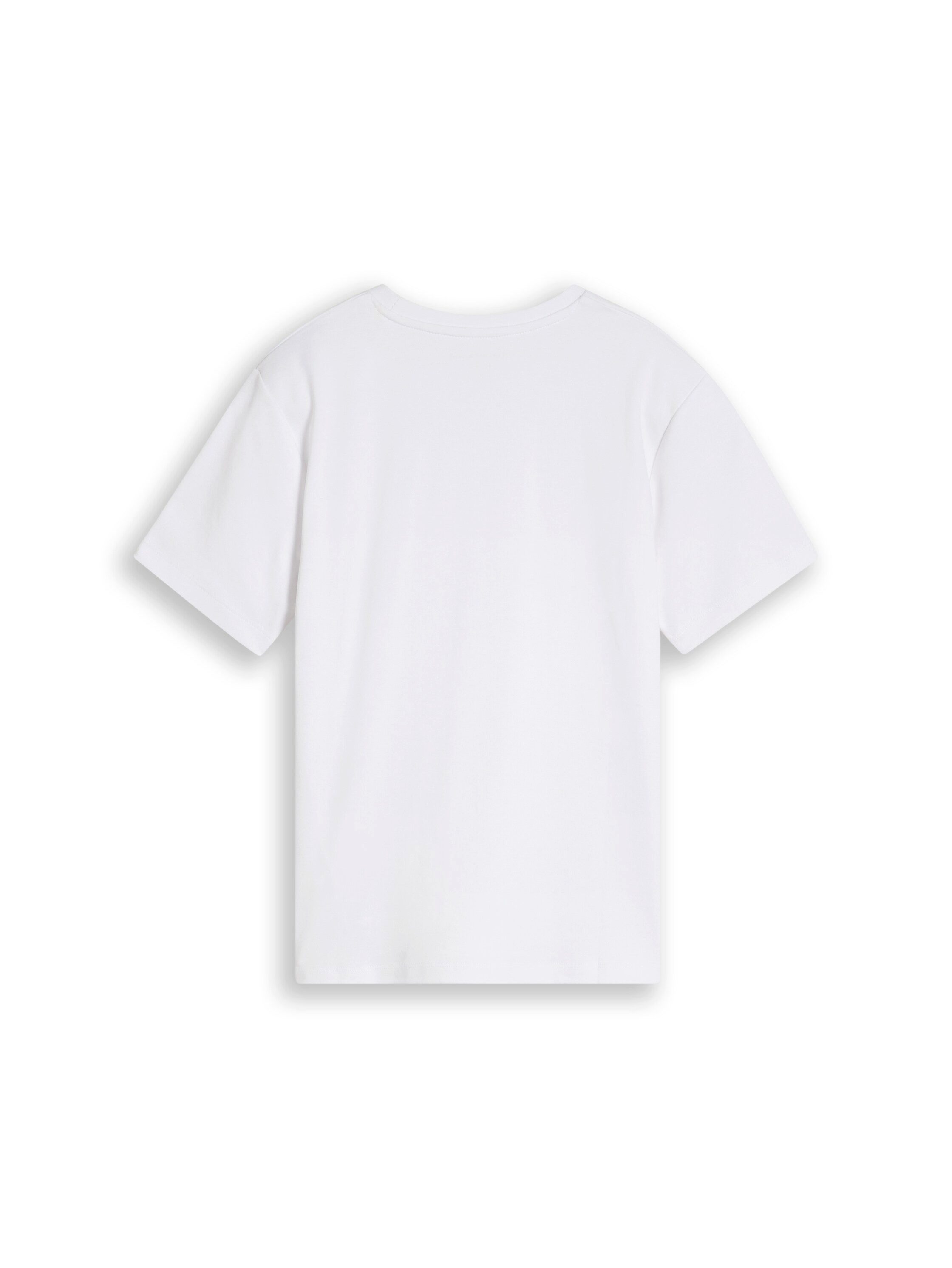 TOM TAILOR Kurzarmshirt Sommershirt mit Stretch / Unifarben / für Boys