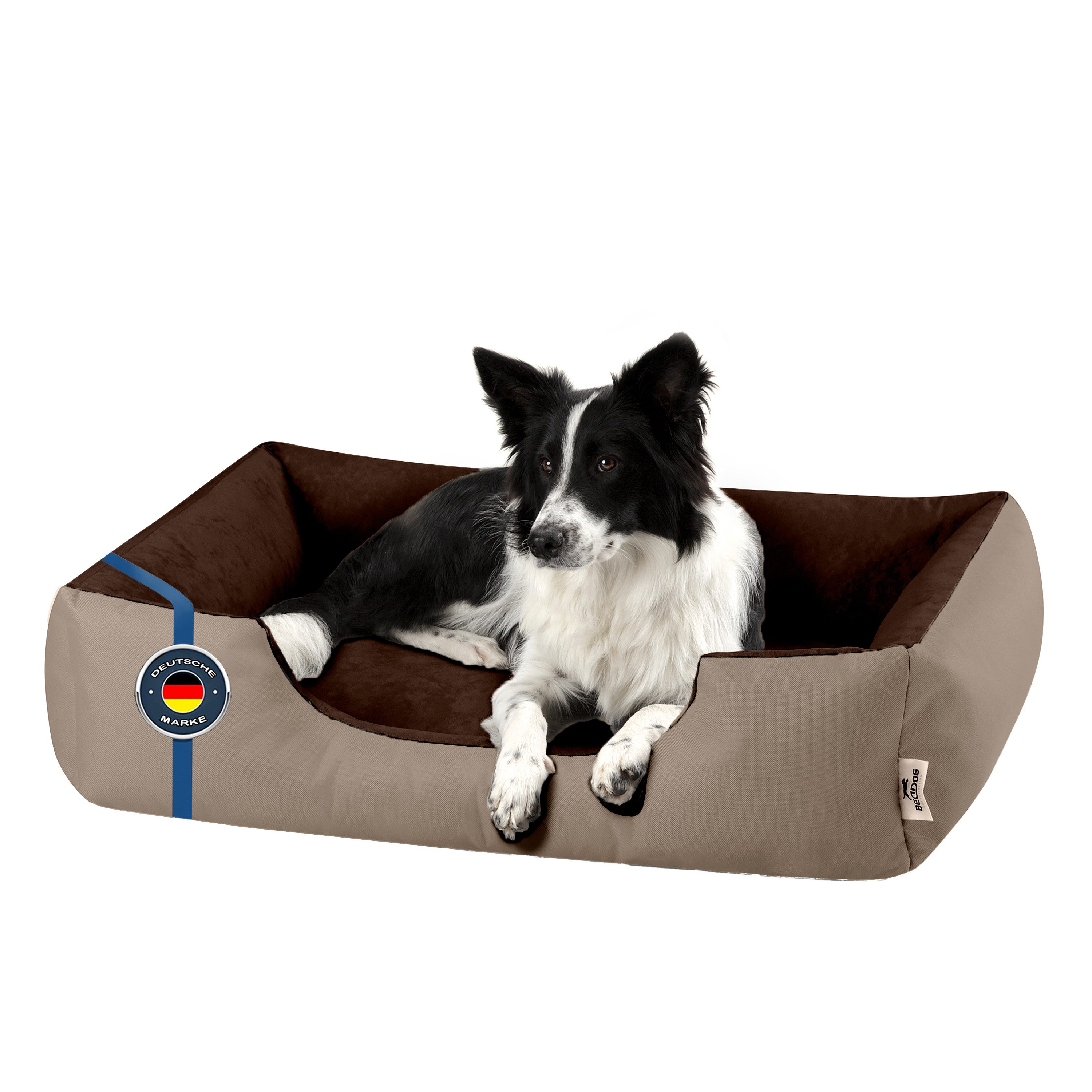 BedDog Tierbett Hundebett LUPI mit Rand, Bezug abnehmbar günstig online kaufen