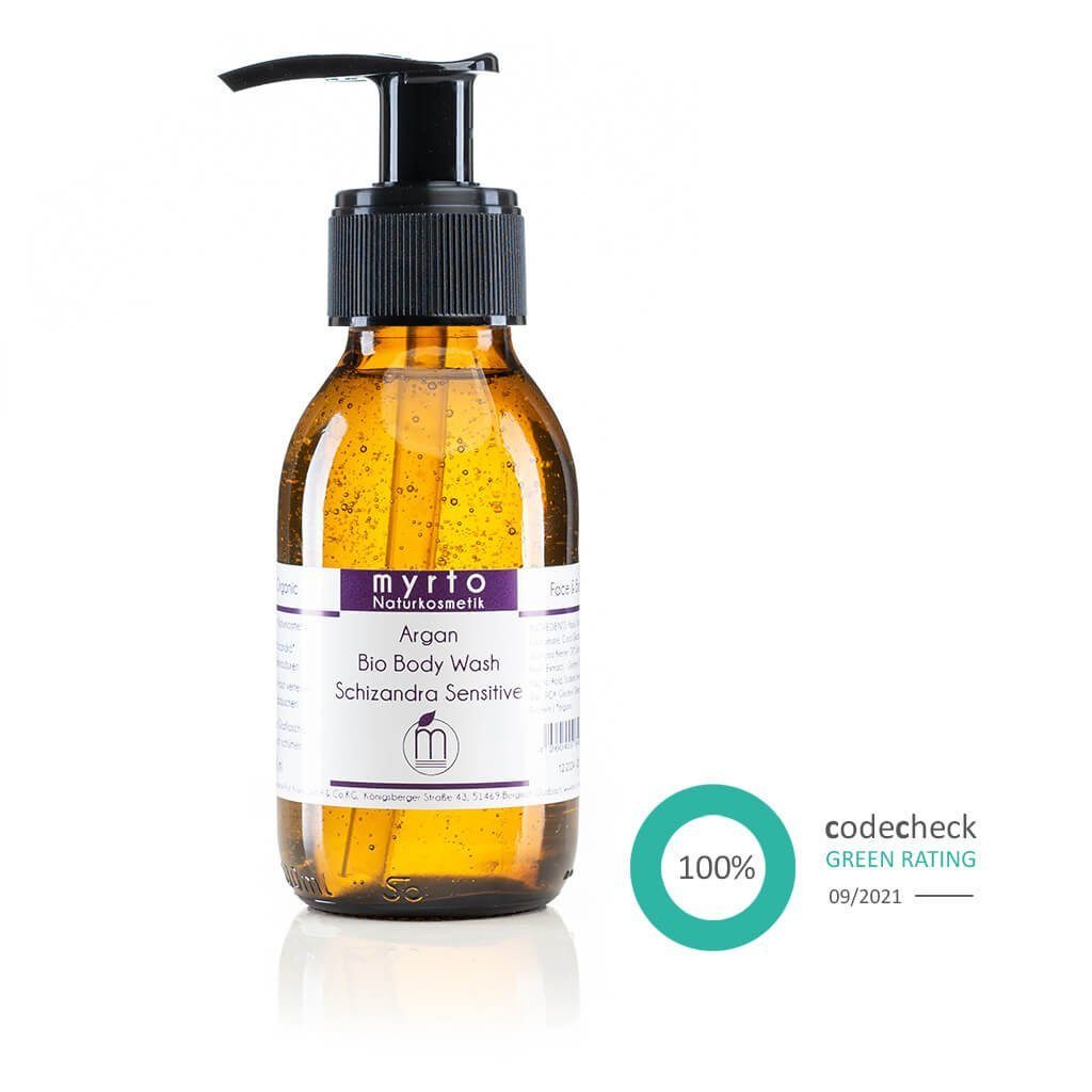 myrto Naturkosmetik Duschgel Argan Body Wash Schizandra Sensitive - ohne Du günstig online kaufen