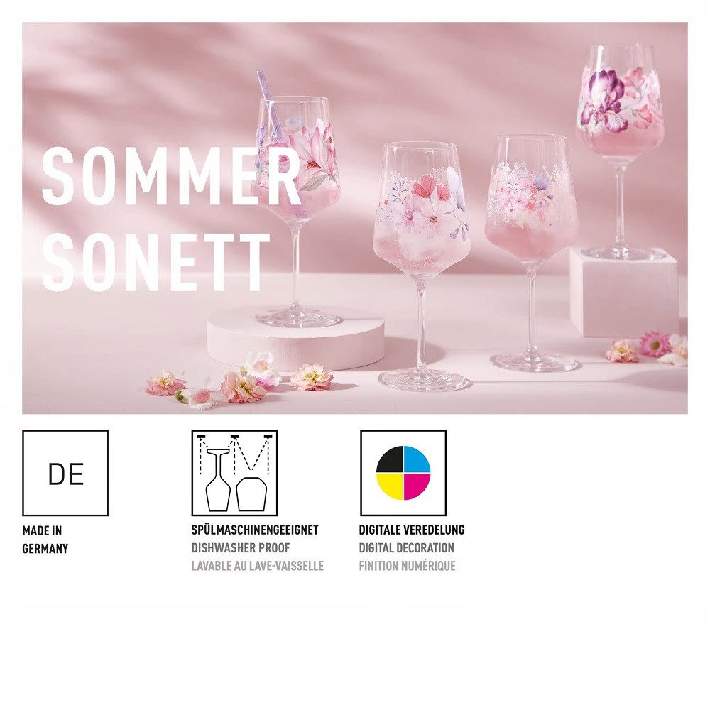 Ritzenhoff Cocktailglas Ritzenhoff Sommersonett Sprizz 2er-Set C. Oliveria F26, Kristallglas – Bild 5 von 5